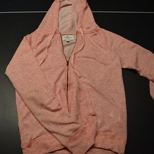 Women's S Pink American Eagle Zip Up Sweatshirt